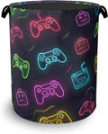 Gamepad Laundry Basket, Foldable Oxford Cloth Tote Bag Laundry Hamper Clothes by Unknown