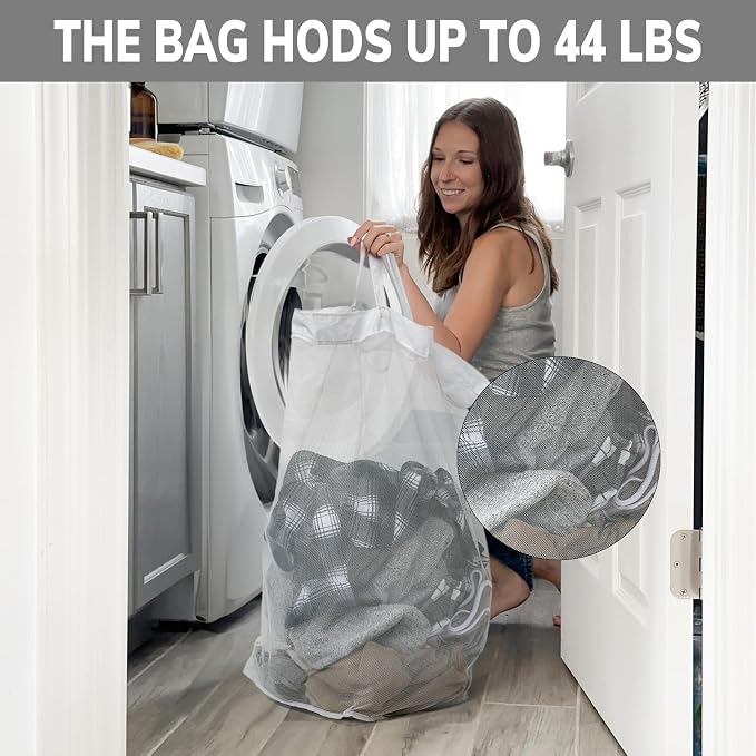 CHICVITA 2-Pack Laundry Baskets - Image 8