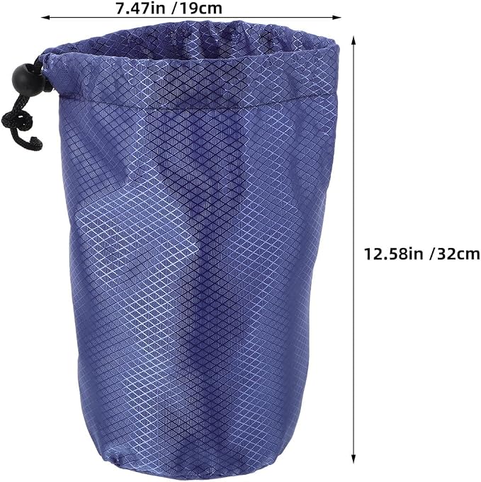 SUPVOX 2pcs Compression Storage Bags: Oxford Cloth Drawstring Stuff Sacks - Image 4