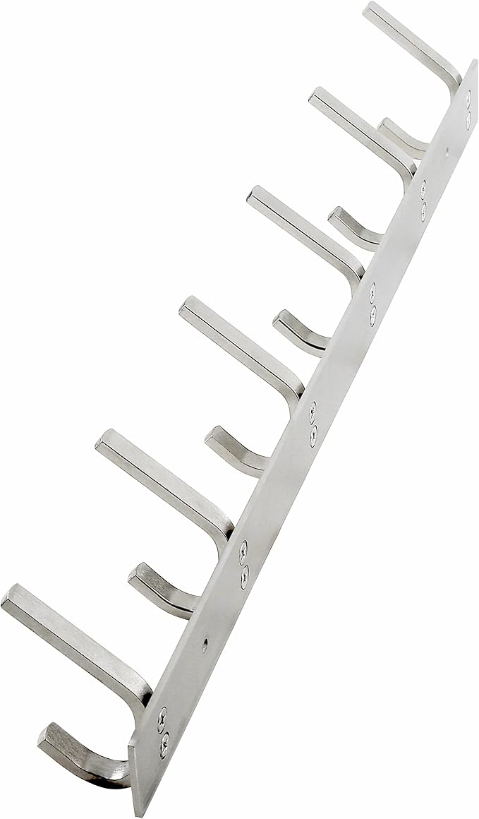 WEBI Heavy Duty SUS 304 Coat Bath Towel Hook Hanger Rail Bar - Image 3