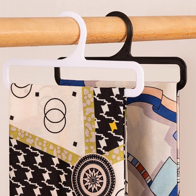 Towel Hanger, Scarf Hanger 50Pcs 6.7x3.2in Flexible Leggings Rectangular Pants - Image 3