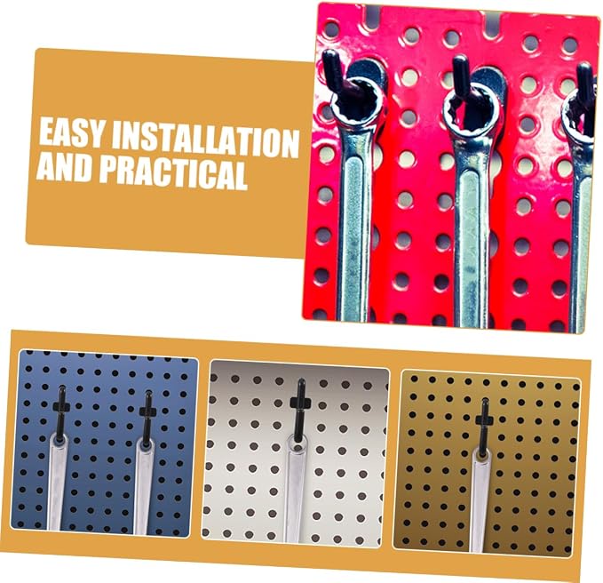 50pcs Pegboard Hooks for Tool Storage Pegboard Holders for Garage Organization - Image 3