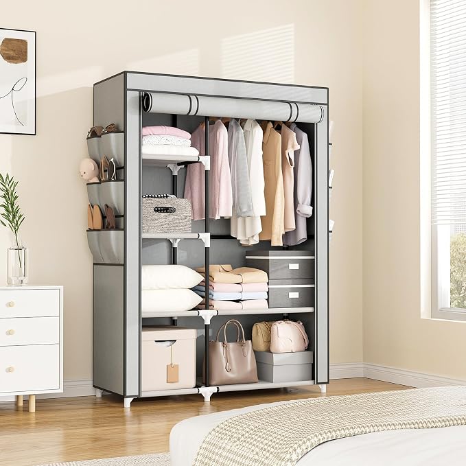 VTRIN Wardrobe Closet, 41.7 Inch Wide Portable Closets - Image 7