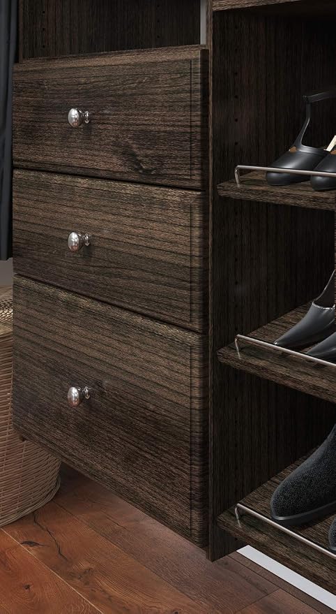 Easy Track Closet & Pantry Systems 12" Drawer Truffle - Image 7