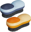 Laundry Stain Brush Two-Side Soft Bristle Scrub Brush by Selaurel