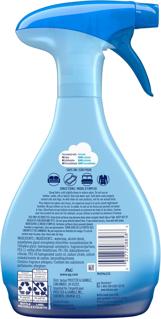 Febreze FABRIC Refresher, Extra Strength, 16.9 oz - Image 2