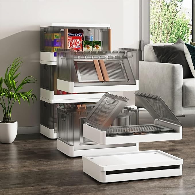 4 pcs Plastic Collapsible Storage Box - Image 7
