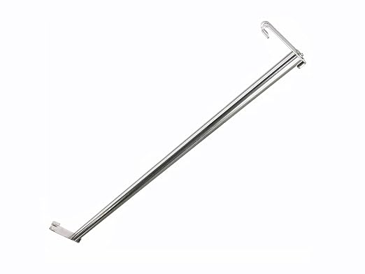 Nexel Coat Rack Rod Kit, Chrome Finish by Nexel