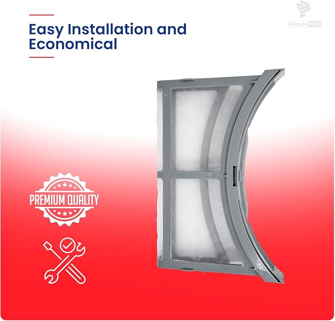 ForeverPRO DC61-02595A for Samsung Dryer Lint Trap Replacement, Dryer Lint - Image 2