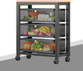 Compact Sideboard Storage Trolley Cabinet. Tall Larder Cupboard by Unknown