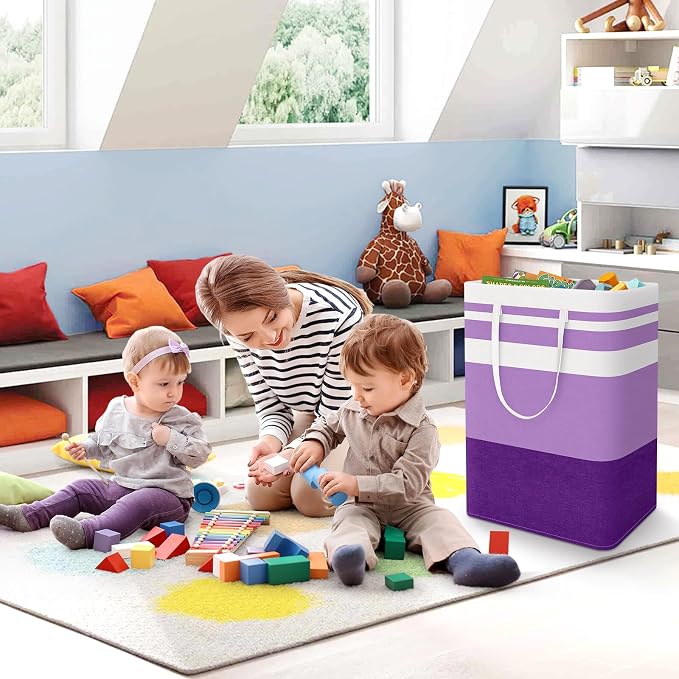StorageRight Large Collapsible Laundry Basket Hamper - Image 7