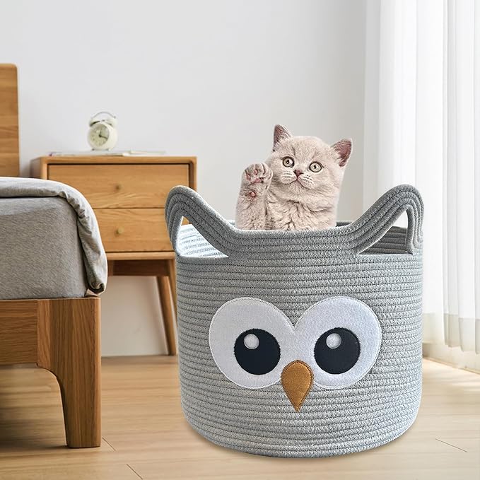 VK VK·LIVING Owl Storage Basket - Image 8