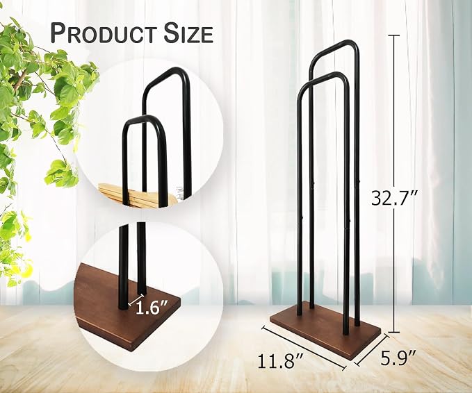 Hanger Stacker, Clothes Hanger Holder Organizer Stand, Portable Hanger Storage - Image 6