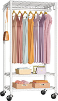 FUTASSI P6 Medium Rolling Clothes Rack Heavy Duty, Clothing Racks by FUTASSI