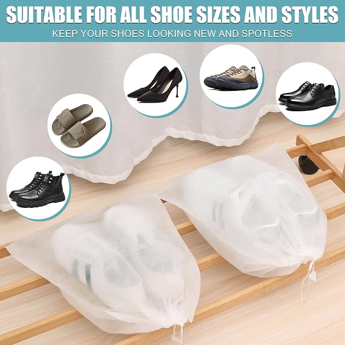 Shoe Washing Machine Bag, 2 Pack – Reusable, Fits All Shoe Types, 360° Deep - Image 8