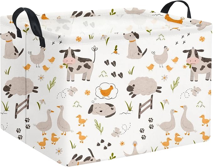 Rectangular Baby Kids Storage Basket Boys by TIBAOLOVER