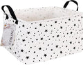 FANKANG Storage Basket, Nursery Hamper Canvas Laundry Basket Foldable by FANKANGStorageBasket