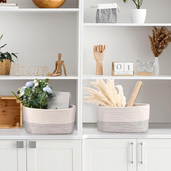 Sawysine 6 Pcs Storage Baskets Bulk - Image 4
