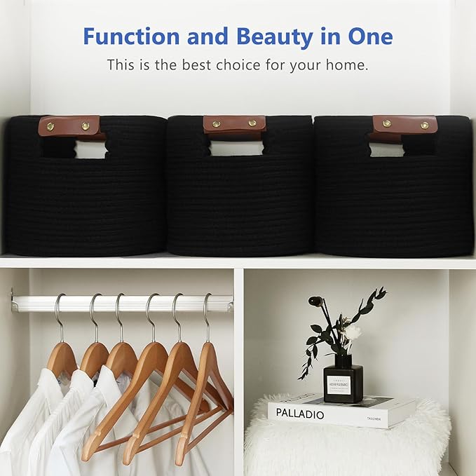 Cotton Rope Basket, Storage Baskets - Image 5