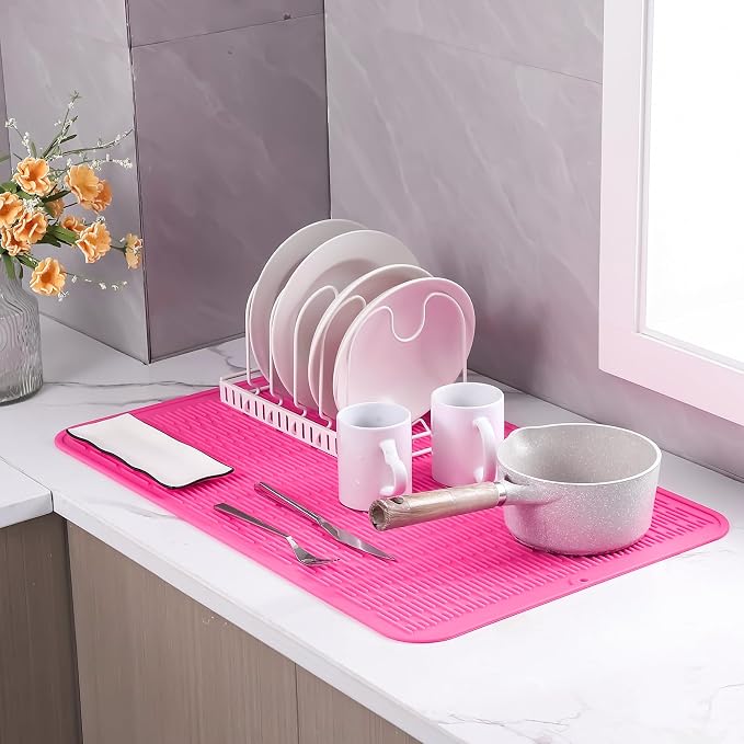 Silicone Dish Drying Mat for Multiple Usage, Easy clean, Eco-friendly, - Image 7