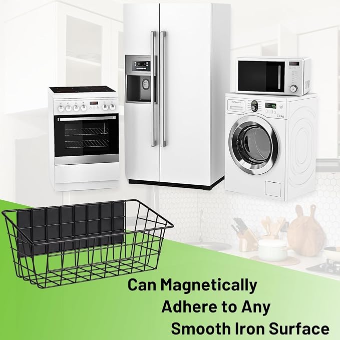 Ofiray-home Magnetic Shelf for Fridge, Seasoning Organizer - Image 8