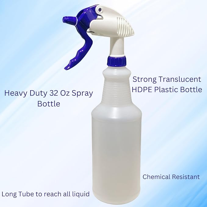 4 Pack 32 oz, Heavy Duty Spray Bottles - Image 4