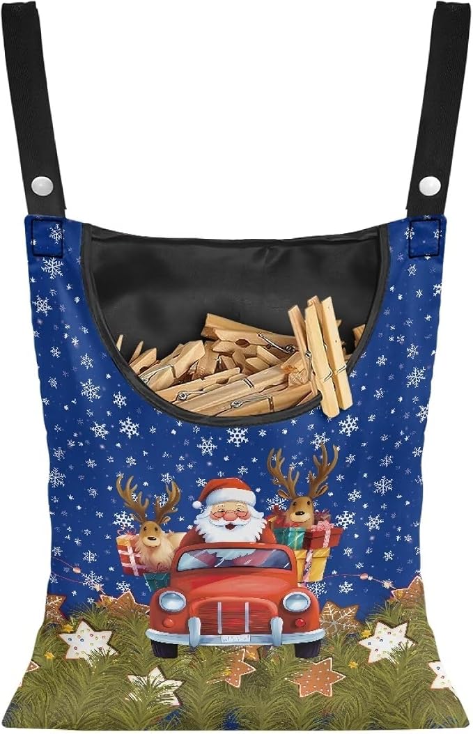 Santa Claus Clothespin Bag by Bivxisrvo