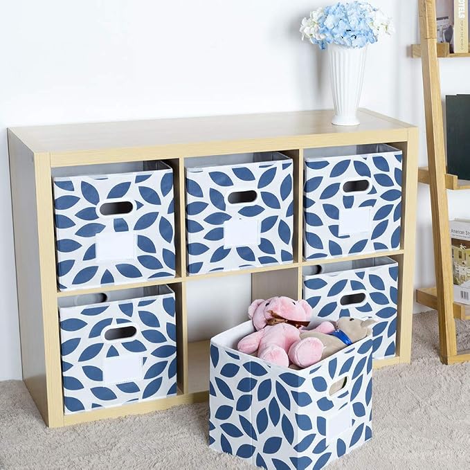 MAX Houser 6 Pack Foldable Fabric Storage Bins - Image 8