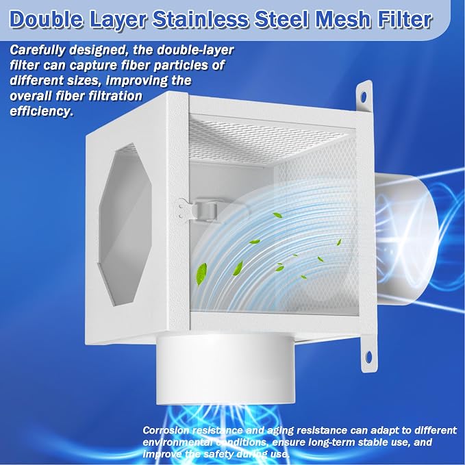 Dryer Lint Trap, Indoor Dryer Vent Kit - Image 3
