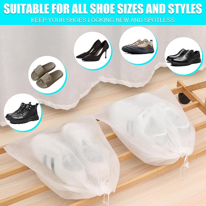 Shoe Washing Machine Bag, 2 Pack – Reusable, Fits All Shoe Types, 360° Deep - Image 8