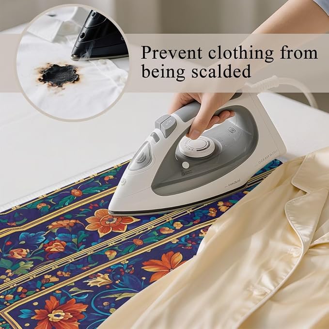 Ironing Mat Traditional Decorative Patterns Portable Ironing Pad Ironing Blanket - Image 3