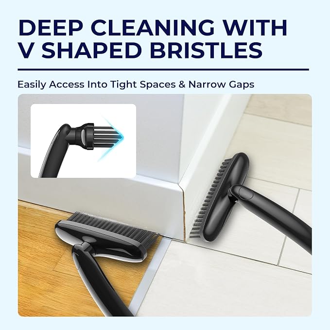 Rotating Crevice Cleaning Brush 2PCS- Toilet Cleaning Brush, Tight Space - Image 3