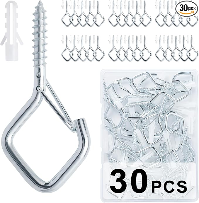 30 PCS Cup Screw-in Hanger Hooks by CADONO