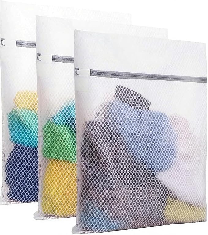 PrettyCare 3 Large Mesh Laundry Bags by PrettyCare