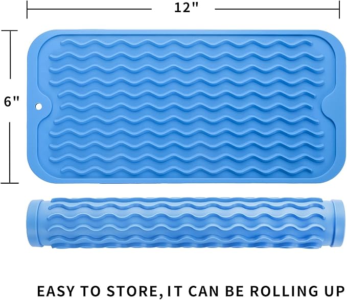 Silicone Dish Drying Mat for Multiple Usage, Easy clean, Eco-friendly, - Image 2