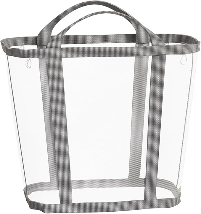 Portable Laundry Hamper, Mesh Laundry Tote by Msstoodun