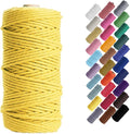 HAPYLY Macrame Cord Natual Macrame Cotton Cord DIY Craft Cord Spool Twine by Unknown