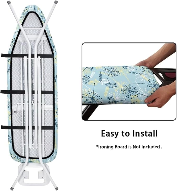 Ironing Board Cover Table Top Home Decoration, Floral Print Iron Board Cushion - Image 4
