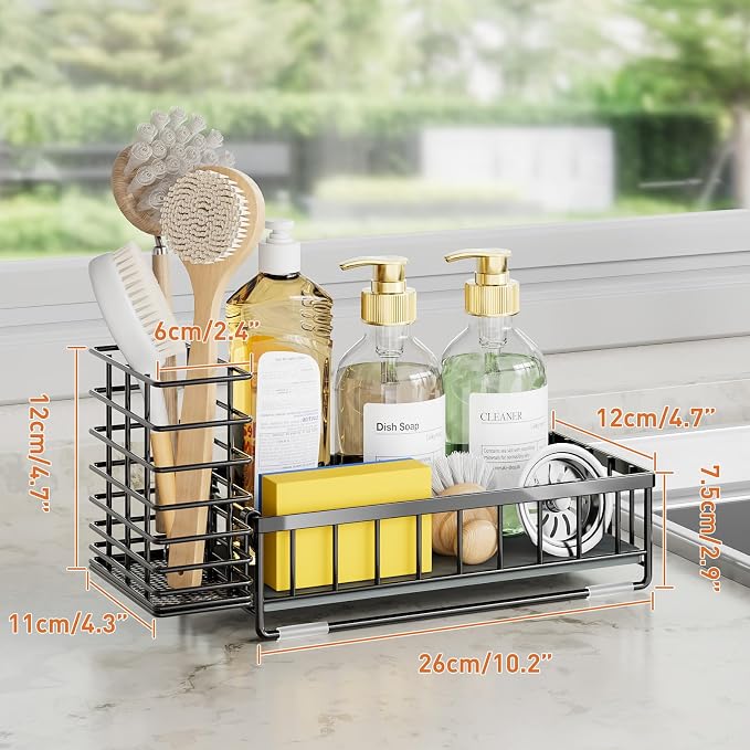 OVICAR Kitchen Sink Caddy Sponge Holder - Image 5
