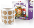 MESS Dissolvable Canning Labels, 0.5" Round, Food Storage & Containers by MESS