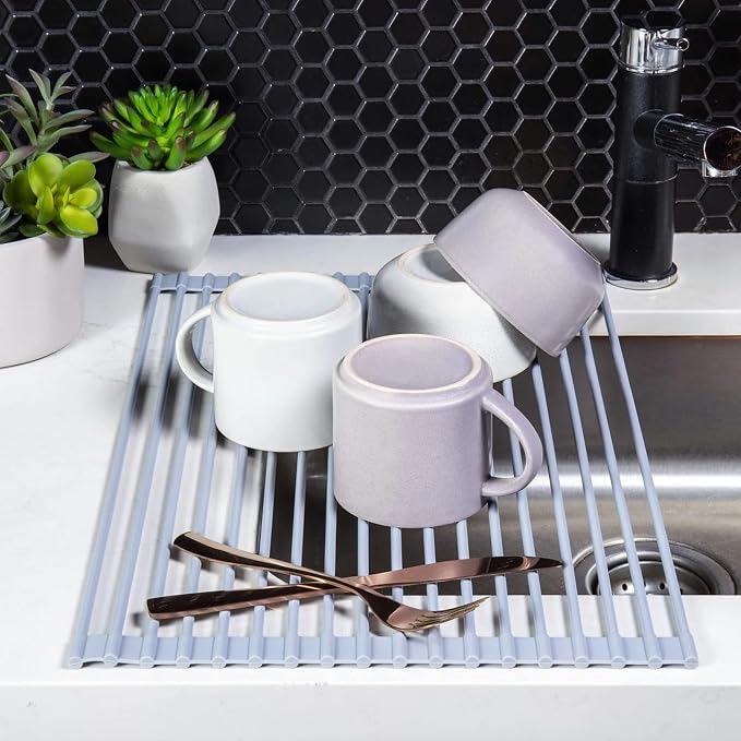 Better Houseware 1434 Over-Sink Roll-Up Drying Rack - Image 6