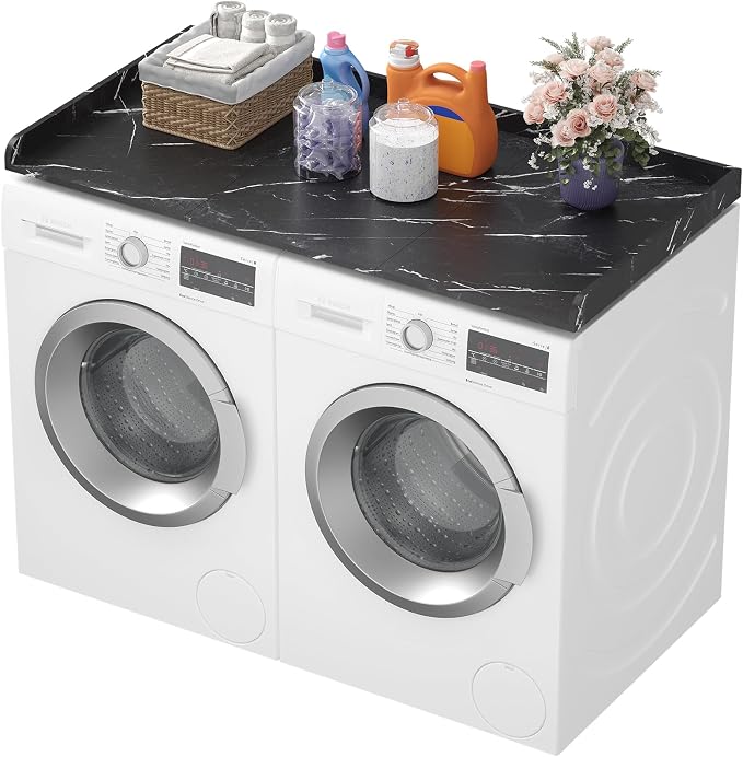 Lifewit Washer Dryer Countertop, Melamine Covers by Lifewit