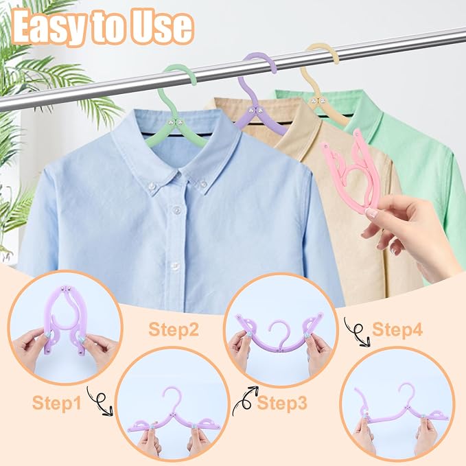 40 Pcs Folding Hangers - Image 4