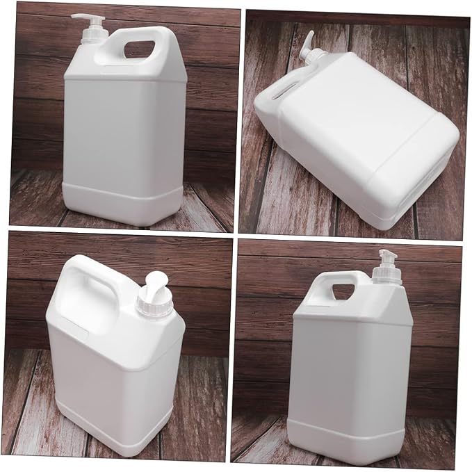 minkissy Large Sub Bottle Laundry Detergent Dispensing Bucket Pump Lotion Bottle - Image 5