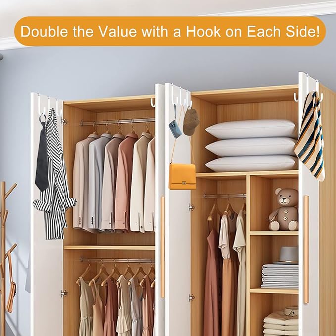 Double Sided Over The Door Hooks - Image 4