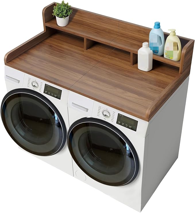 Washer Dryer Countertop, Laundry Wood Shelf Topper - Image 4