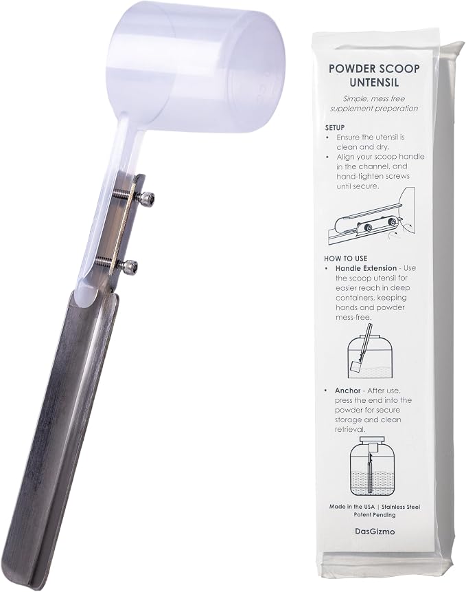 Scoop Handle – for Protein Powders, Meal Replacements, Mass Gainers, and by Unknown