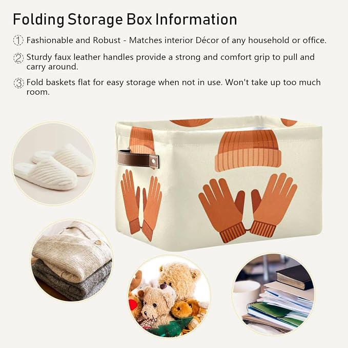 Christmas Open Home Storage Bins - Image 5