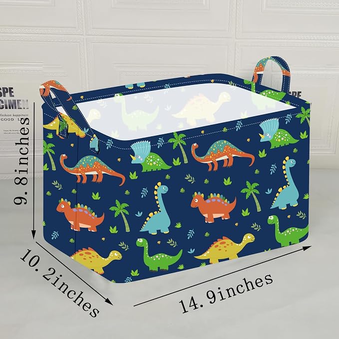 Rectangle Gift Shelf Nursery Storage Basket Laundry Hamper Storage Box and Bins - Image 2