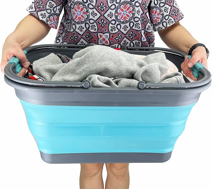 SAMMART Collapsible Tub with Handle 29L - Image 6